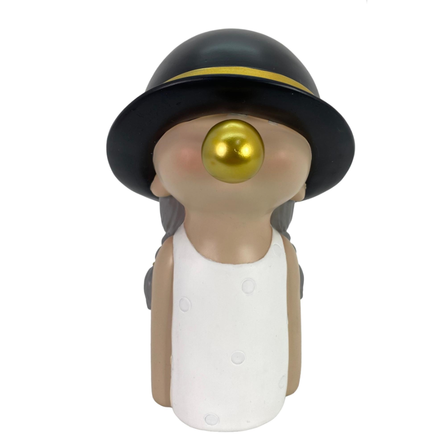 Niña con burbuja
