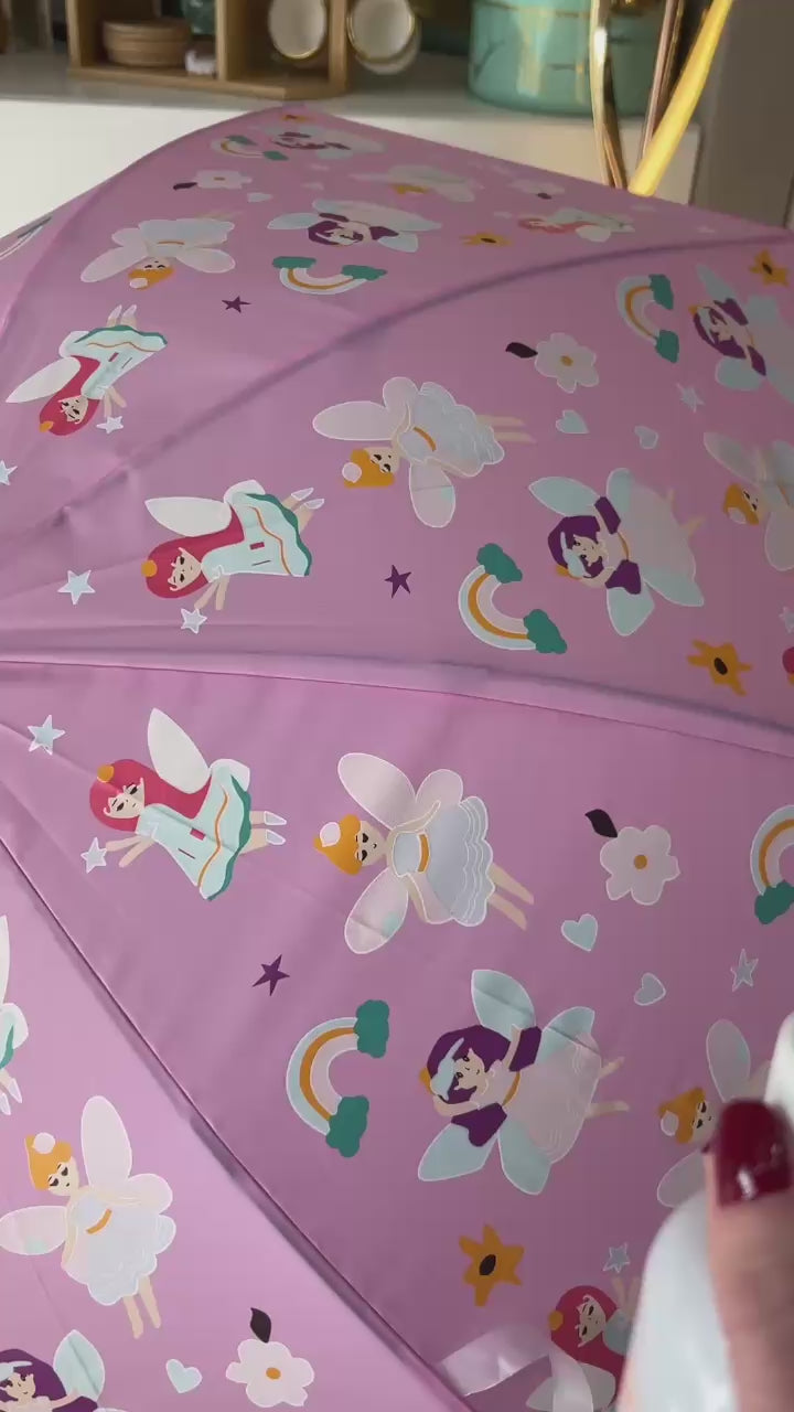 Paraguas Infantil Bastón Pastel