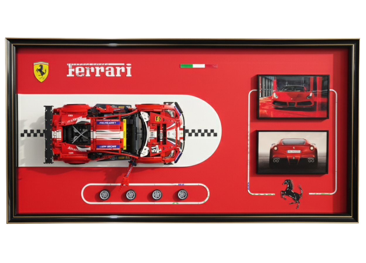 Cuadro Decorativo Ferrari Lego