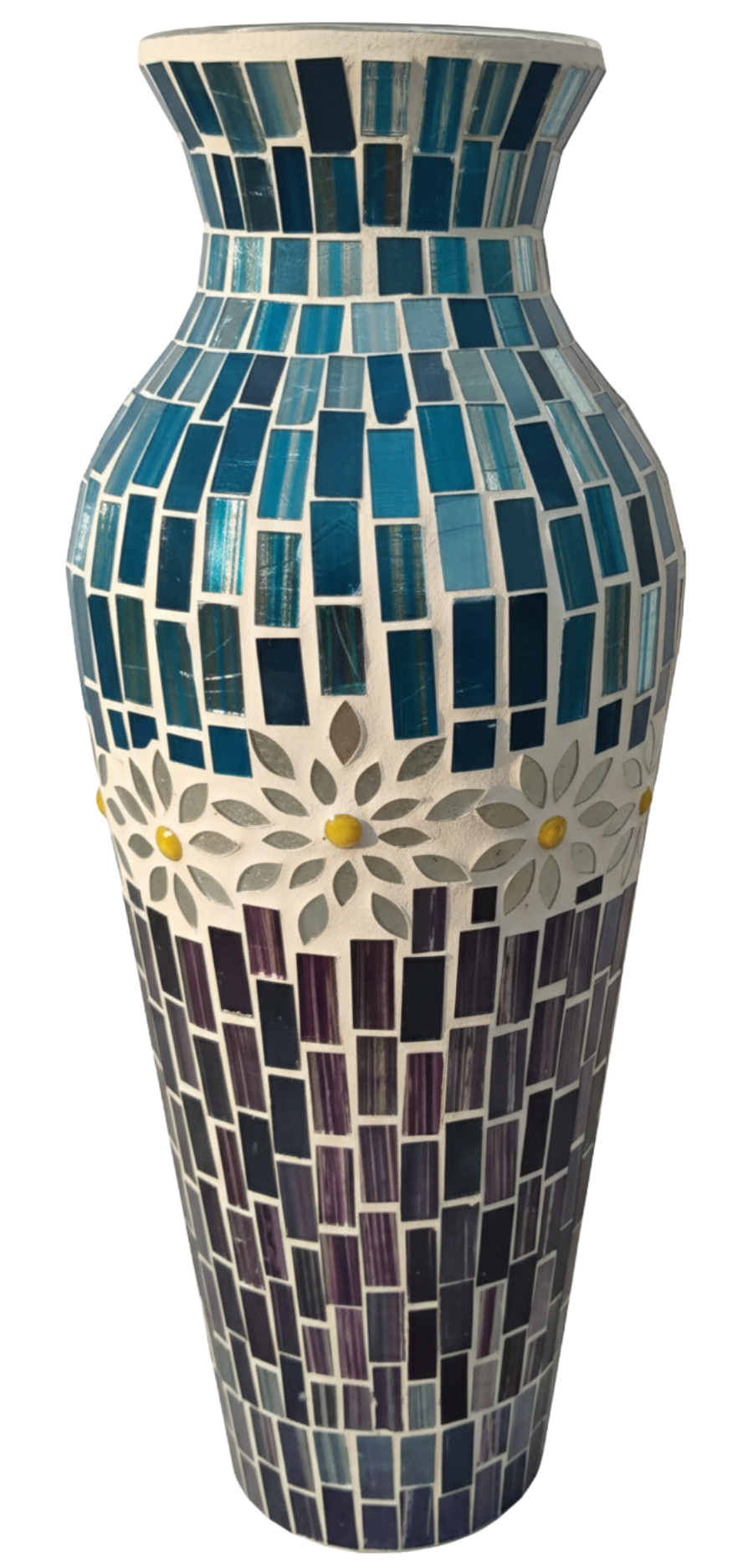 Jarrón de Mosaico Alto