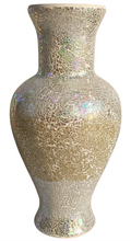 Jarrón de Mosaico de Cuello Corto