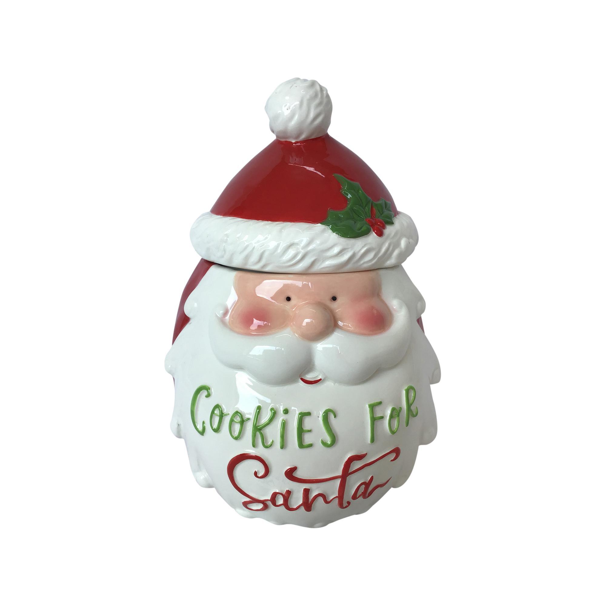 Frasco navideño Santa con frase