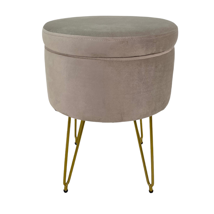 Taburete beige