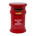 Buzón navideño redondo "Letters to Santa"