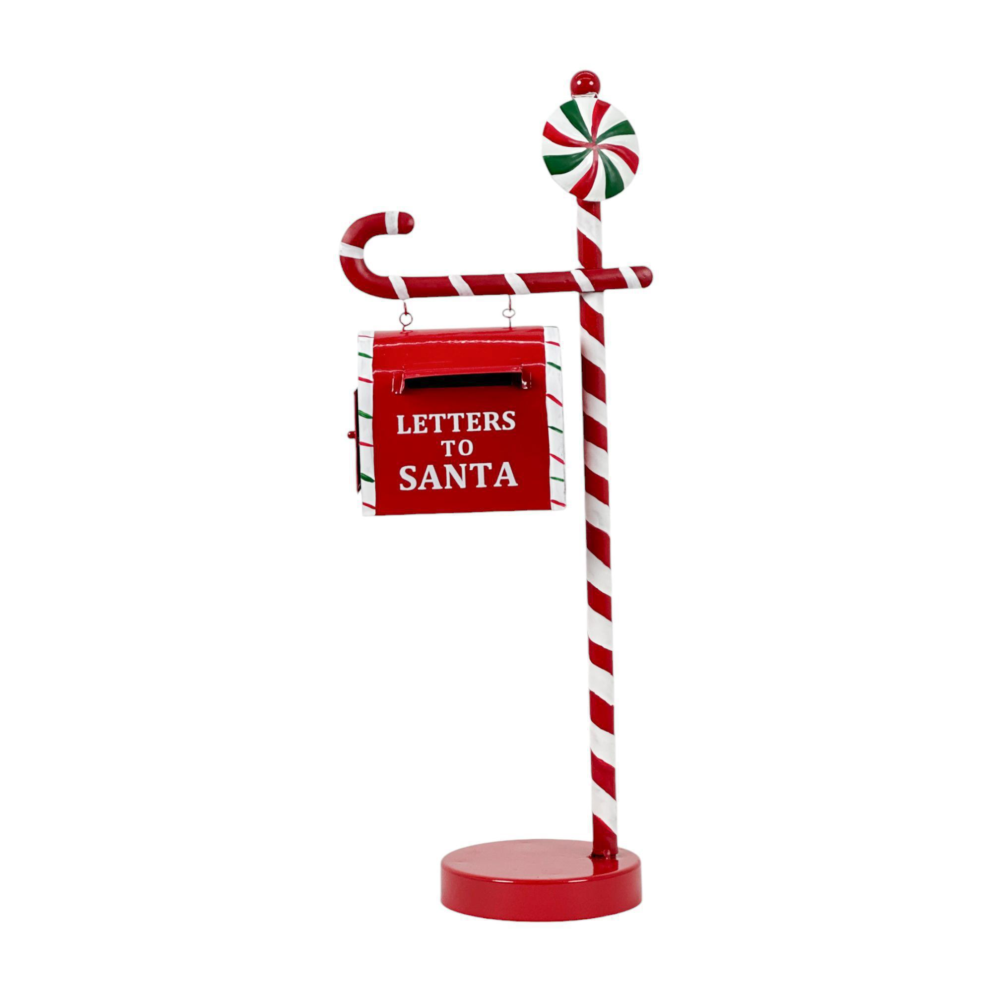 Buzón navideño con estrella decorativa