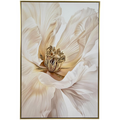 Cuadro flor beige