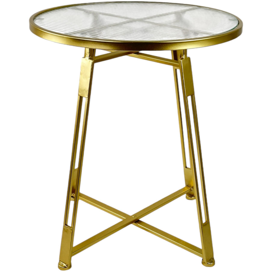 Mesa lateral dorada
