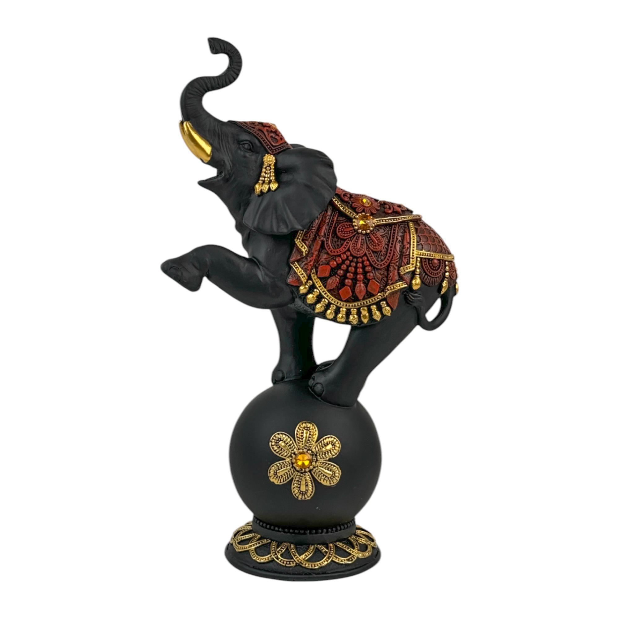Elefante sobre esfera