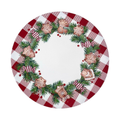 Plato Base guirnalda navideña