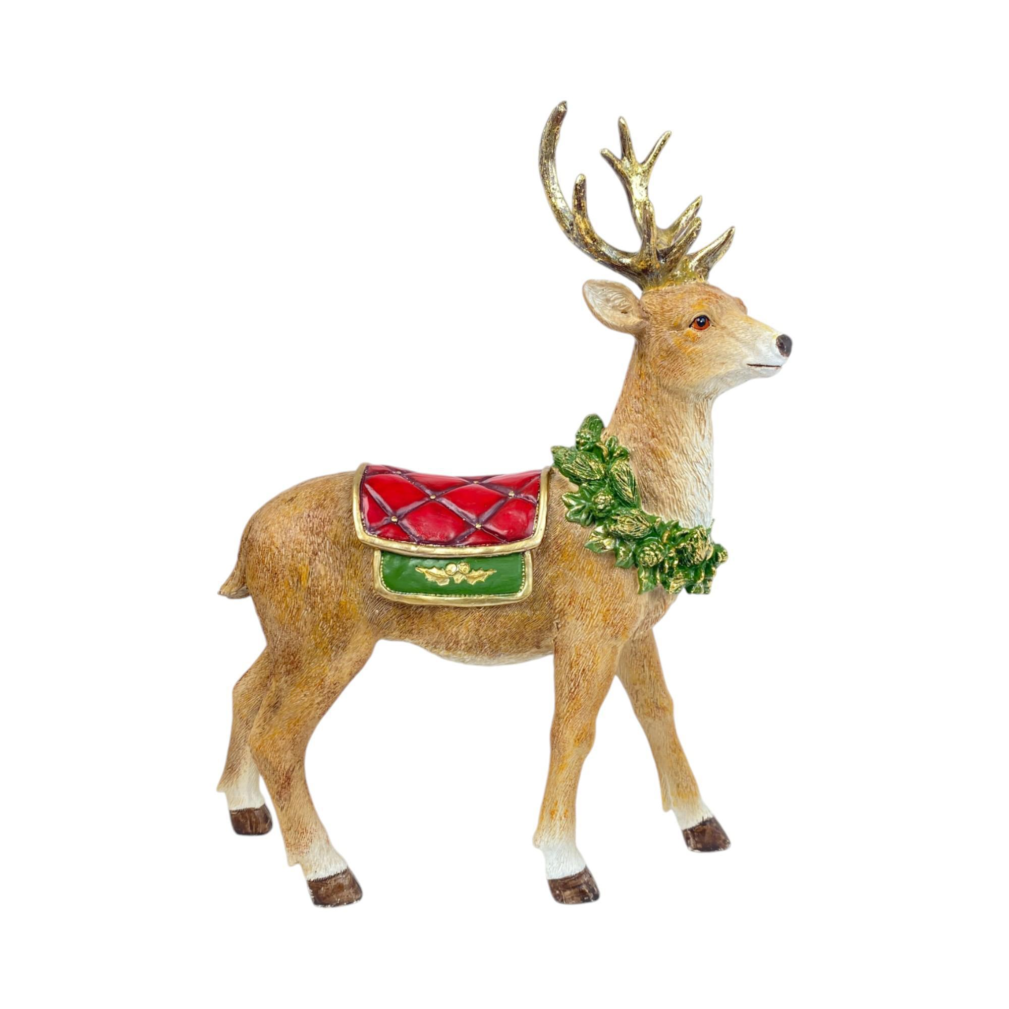 Reno decorativo navideño