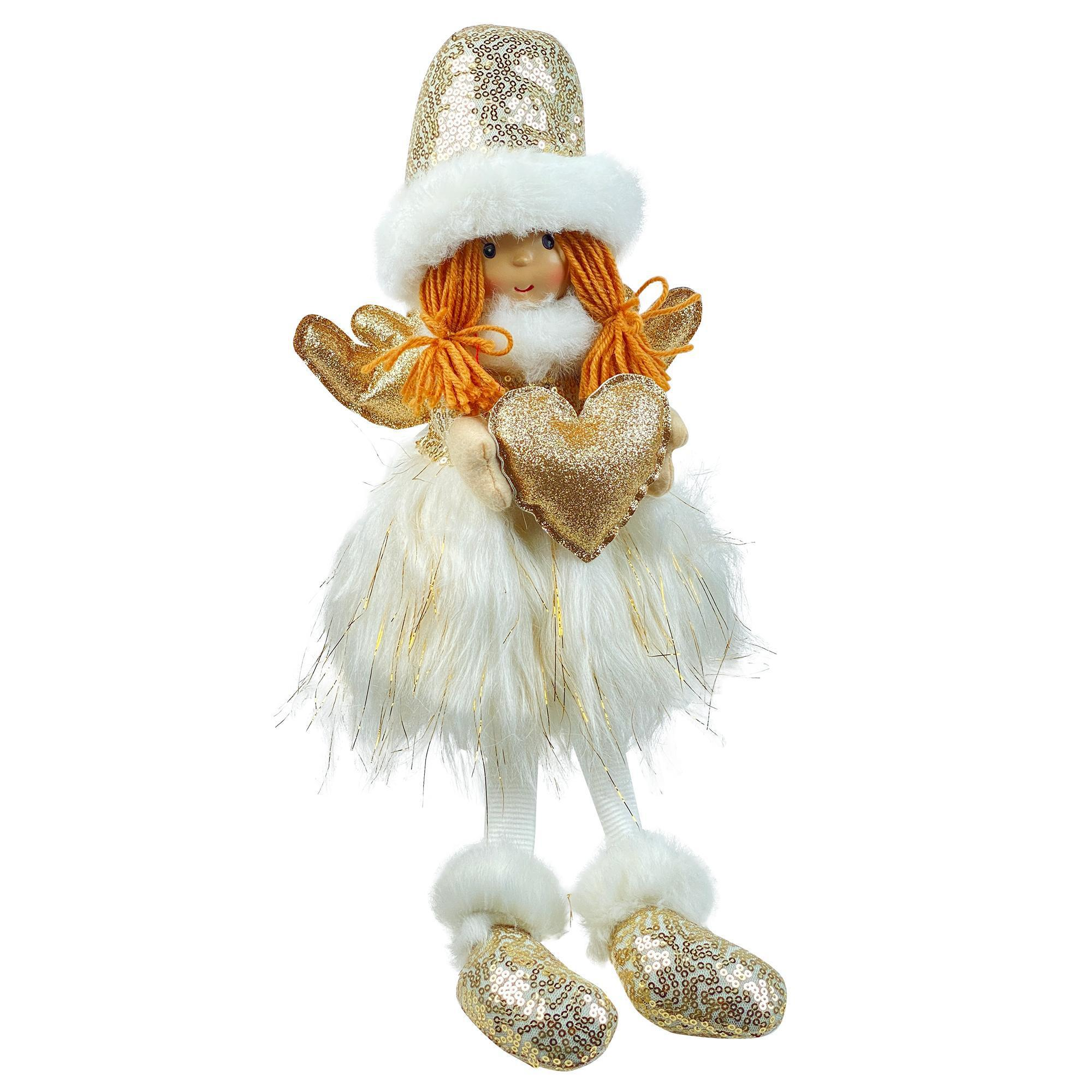 Muñeca navideña Ángel con estrella