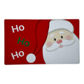 Alfombra navideña 'Ho Ho Ho'
