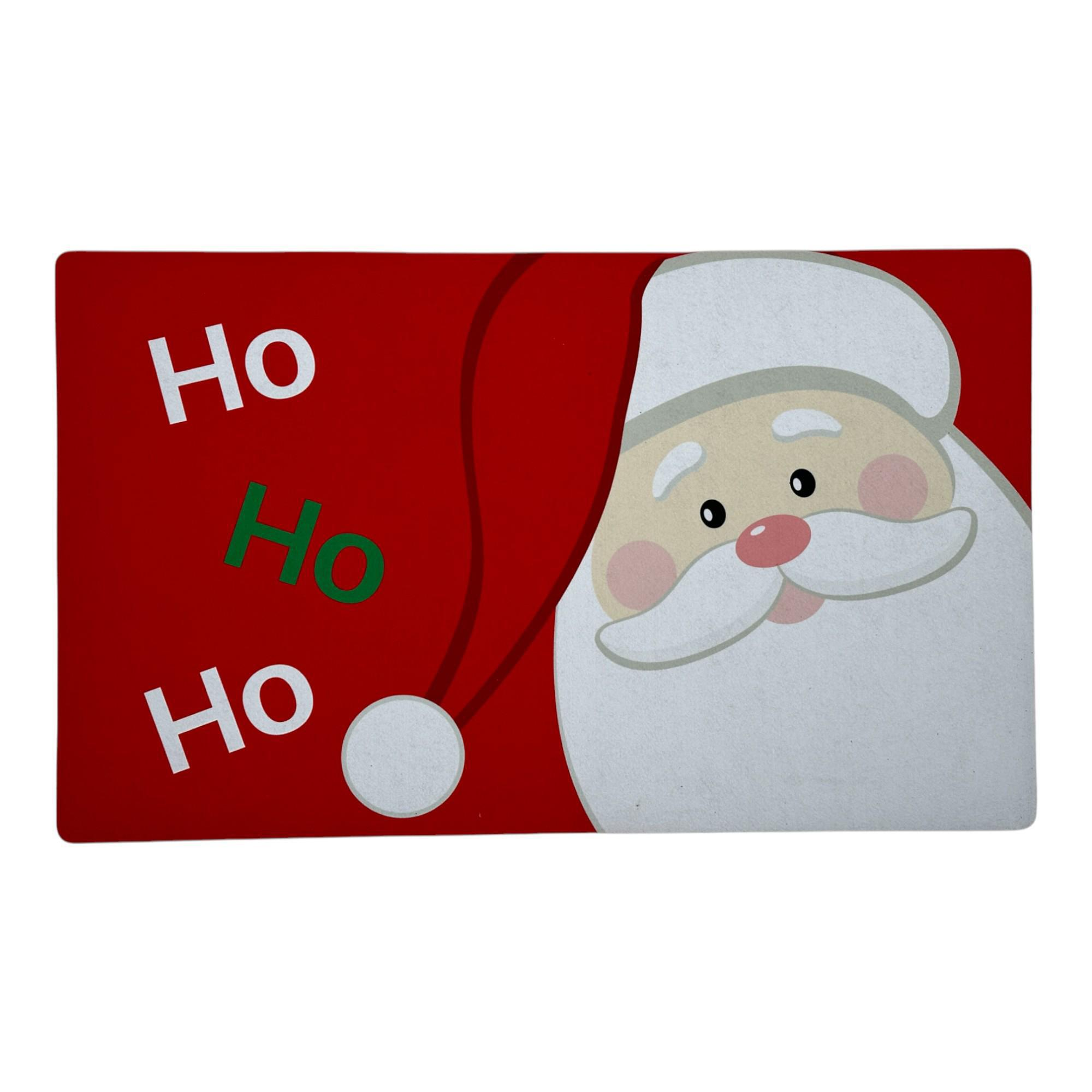 Alfombra navideña 'Ho Ho Ho'