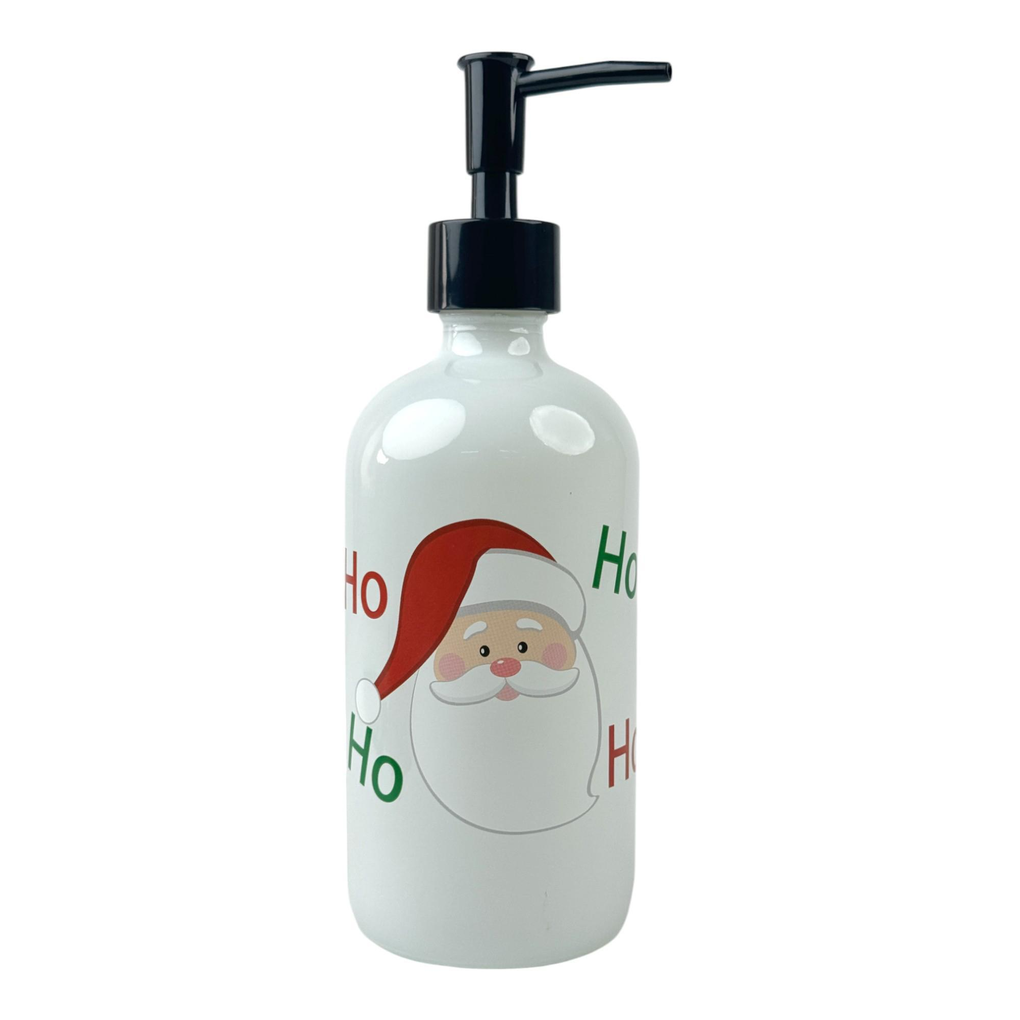 Dispensador de jabón blanco Santa