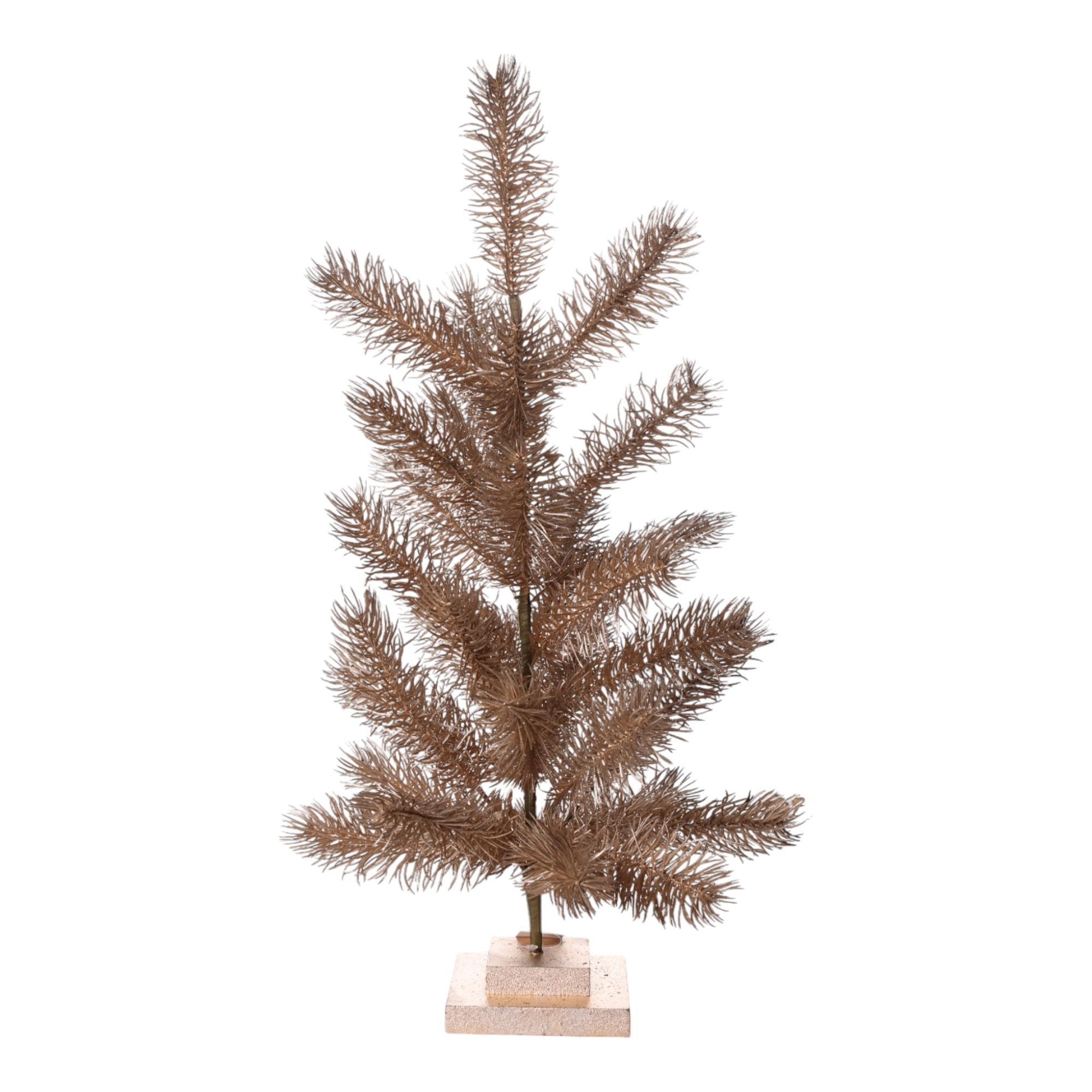 Árbol mini en tono rose gold
