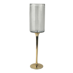 Candelabro plateado