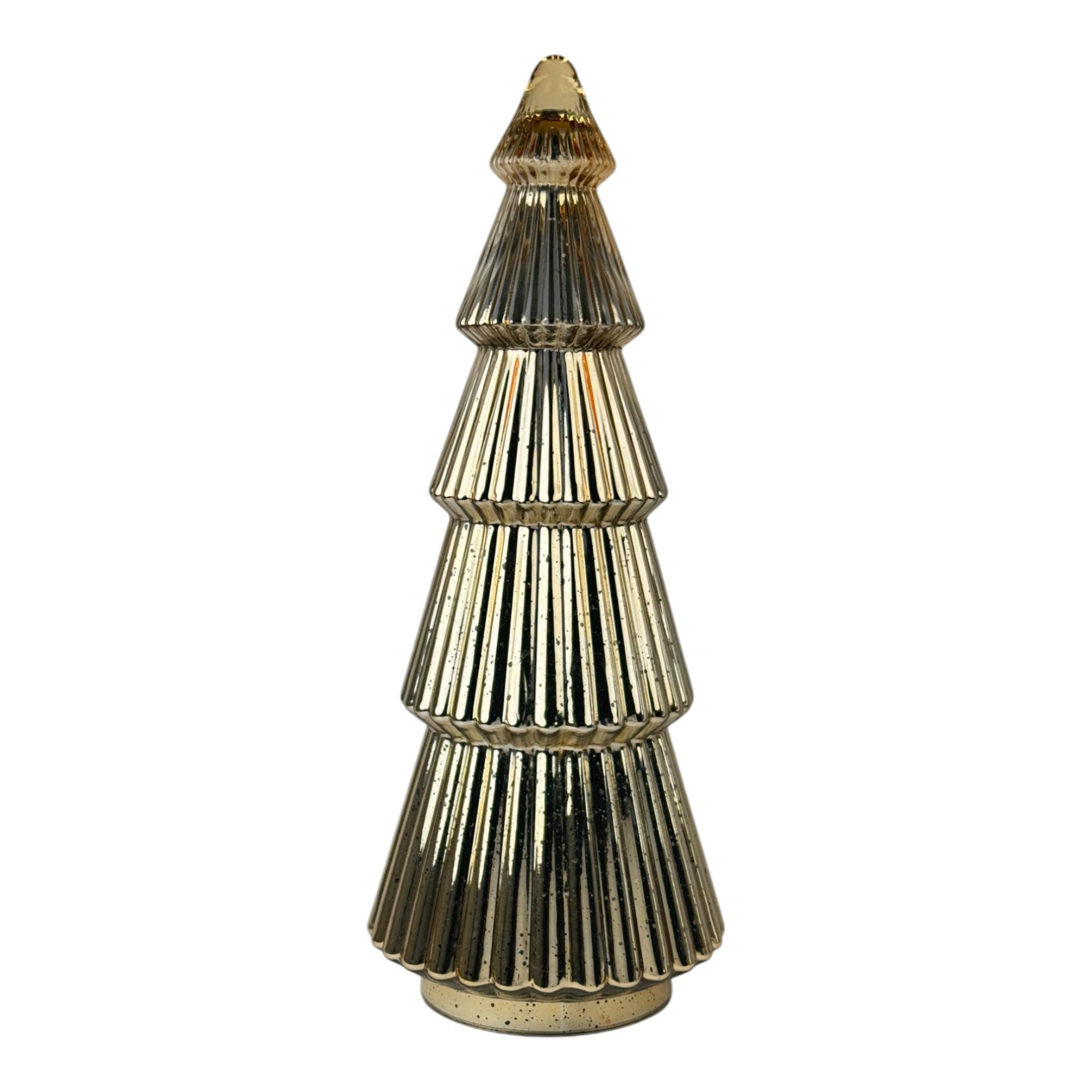 Árbol decorativo dorado
