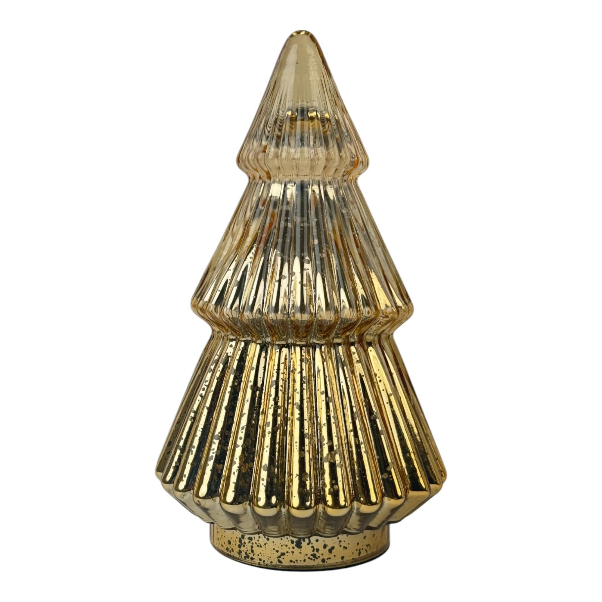 Árbol decorativo dorado
