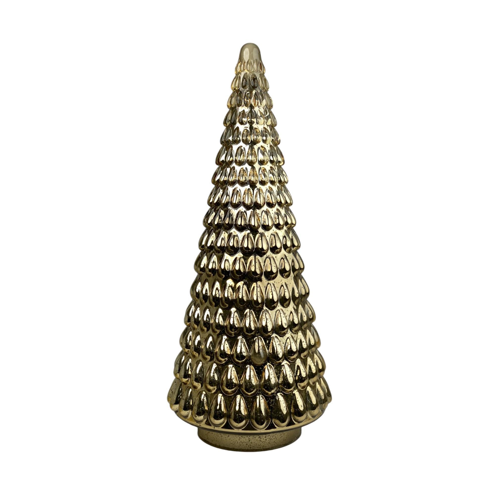 Árbol decorativo dorado